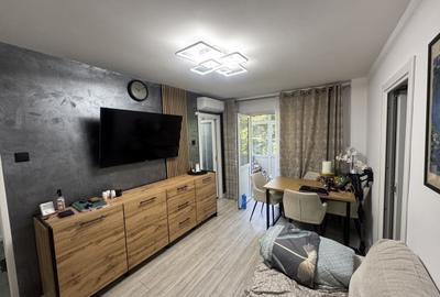 Apartament cu 2 camere semidecomandat, mobilat în Groapa