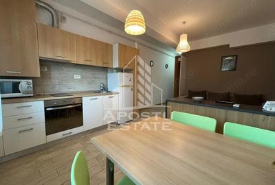 Apartament cu 2 camere semidecomandat, mobilat în Dumbrăvița