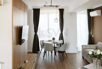 Apartament cu 2 camere semidecomandat, mobilat în 13 Septembrie - 2