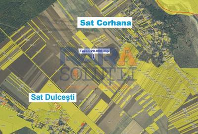 Teren 20.000 mp - perfect plan, compact, deschidere = 40 ... - 3