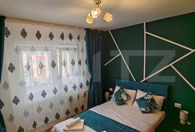 Apartament cu 2 camere decomandat, mobilat în Noua
