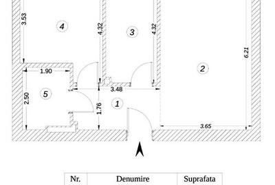 Apartament cu 2 camere decomandat, mobilat în Băneasa - 8