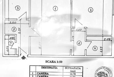 2 camere semidecomandat metrou Romancierilor - 9