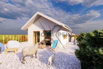 Casa individuala pe un singur nivel cu vedere la lac, Campenesti - 2