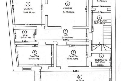 Casă individuală cu 15 camere cu Canalizare în Bălcescu - 4
