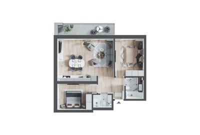 Apartament 3 camere | High-End | Finisat | Tip Berlin | Prima Green Nufarul Apartament 3 camere | High-End | Finisat | Tip Berlin | Prima Green Nufarul - 10