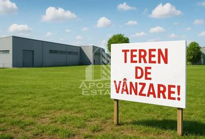 Teren 1760 mp, zona industriala, DN6, Timisoara- Becicherecul Mic - 1