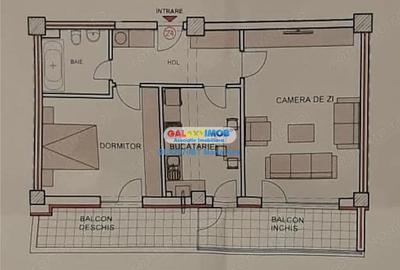 Apartament cu 2 camere decomandat în Ultracentral - 2