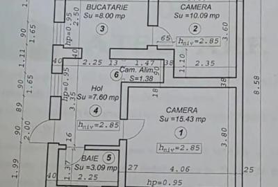 Casă cu 2 camere în Central - 2