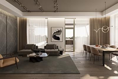 Penthouse cu 4 camere în Theodor Pallady - 11