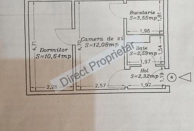 Apartament cu 2 camere semidecomandat, mobilat în Tomis Nord - 3