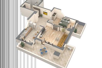 *UNIREA TOWERS* APARTAMENT 2 CAMERE - DECOMANDAT *UNIREA TOWERS* APARTAMENT 2 CAMERE - DECOMANDAT - 3