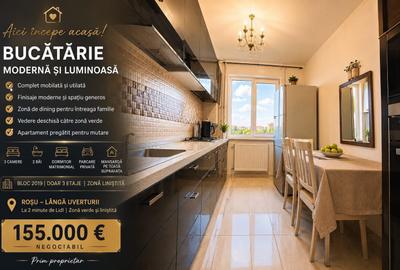 Apartament cu 3 camere decomandat în Central - 8