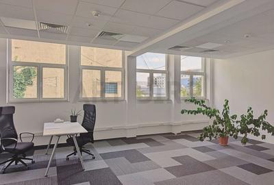 Zero comision, 54-108mp birou move in-ready, Buzesti, 1 minut metrou - 3