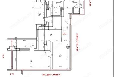 Apartament cu 3 camere în Central - 7