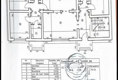 Casă cu 7 camere cu Teren 1500 Mp în Central