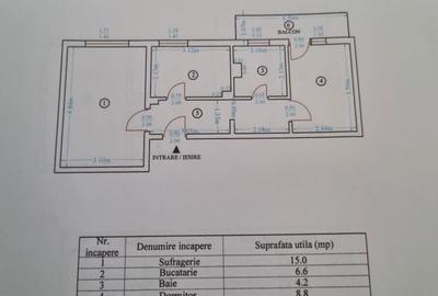 Apartament cu 2 camere decomandat în Precista - 4