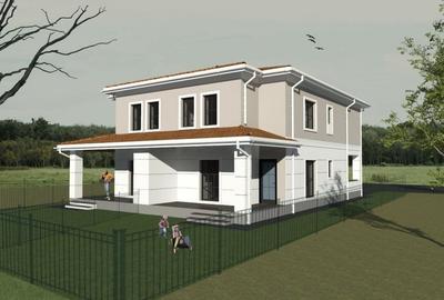 Duplex intreg,2 unitati, 4 camere/unitate  in cartier nou Sacalaz - 5