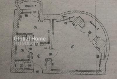 Garsonieră decomandată în Decebal - 14