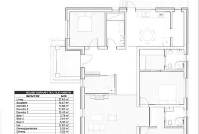 Casa superba pe un nivel, 144 mp utili + mansarda 80 mp- P - 3