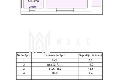 Apartament cu 2 camere, mobilat în Șelimbăr - 1