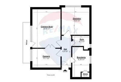 Apartament 3 camere | 70 mp | garaj | boxa I Andrei Muresanu - 7