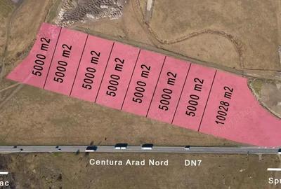 Teren Industrial Arad 5000 mp 34 euro mp+TVA - 1