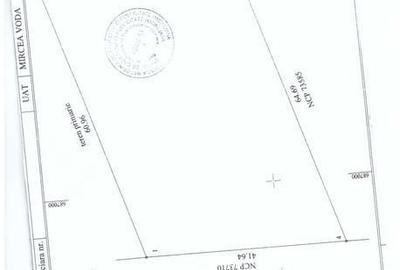 Teren de 2500 mp, în Mircea Vodă - 1