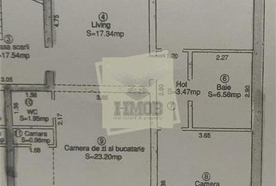 Apartament cu 4 camere decomandat, mobilat în Ștrand - 13