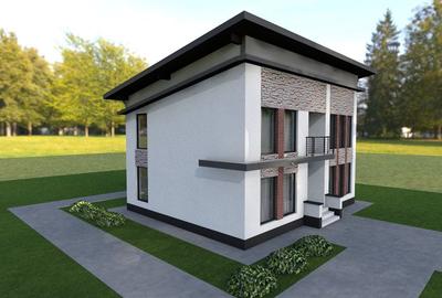Casa moderna, individuala, teren 600mp - 3