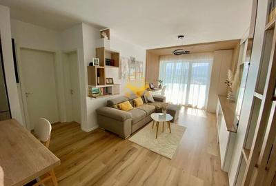 Apartament cu 2 camere semidecomandat, mobilat în Bună Ziua