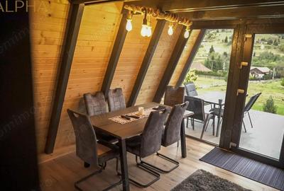 Cabana A Frame 115mp utili, Teren 3450mp, Coada Lacului Colibita - 4