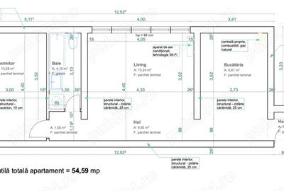 Apartament cu 2 camere în Dacia - 2