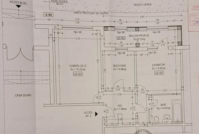 Ocazie!!! apartament 2camere dec.79800 - 2