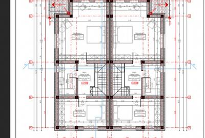 Duplex intreg,2 unitati, 4 camere/unitate  in cartier nou Sacalaz - 6