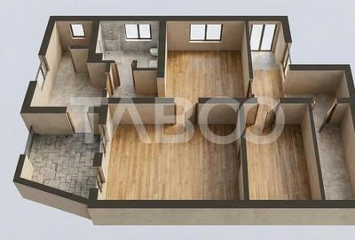 Casa individuala 3 camere garaj si teren liber 207 mp Trei Stejari - 8