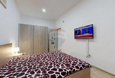 Apartament cu 2 camere decomandat, mobilat în Tractorul