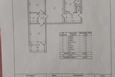 Apartament cu 3 camere semidecomandat, mobilat în Păcii - 2