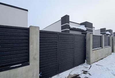 Casa individuala parter - 4 camere - 2 bai - 420 mp teren - 6