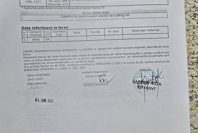 Teren de 975 mp, în Corbu - 2