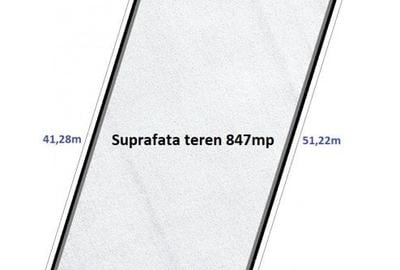 Tomis Nord – Teren 847mp cu dubla deschidere COMISION 0% - 5