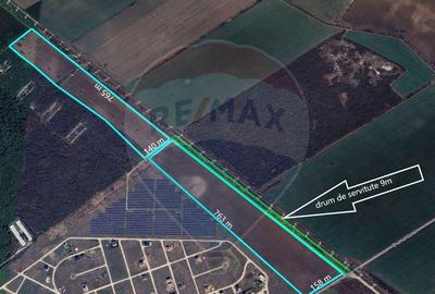 Teren intravilan 19,3 ha/locatie strategica, acces linie ...