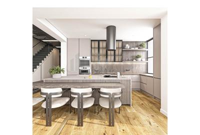 Penthouse cu 4 camere semidecomandat, mobilat în Floreasca - 9