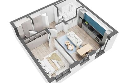 Apartament cu 2 camere în Pipera - 10