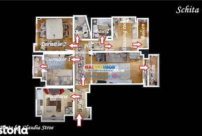 Apartament cu 4 camere, mobilat în Grivița - 8