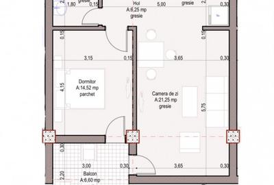 Apartament  aproape de plaja in centrul Statiunii Saturn - 2