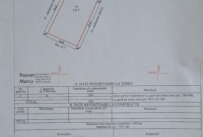 Comision 0% // Teren intravilan 500 mp - Dragomiresti Deal // Toate utilitatile - 2