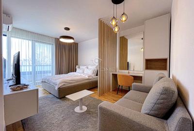 Apartament cu 1 camere semidecomandat, mobilat în Între Lacuri