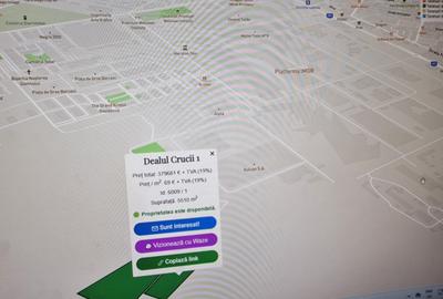 Teren de 5.510 mp în București – Dealul Crucii 1, ideal pentru dezvoltare