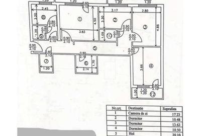 Apartament cu 4 camere decomandat, mobilat în Lujerului - 2